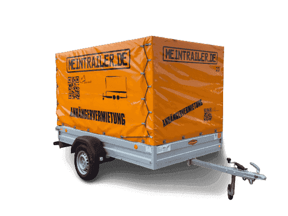 Hochplane C 1000kg Trailer vermietung Hochplane C 1000kg Anhängervermietung Niedersachsen