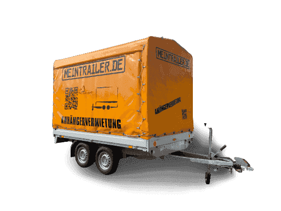 Hochplane P Trailer vermietung Hochplane C 1000kg Anhängervermietung Niedersachsen