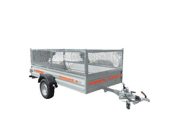 IO Hoch 1000kg Trailer vermietung Hochplane C 1000kg Anhängervermietung Niedersachsen