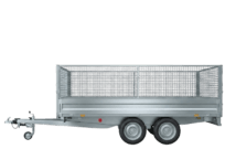 Gitteranhänger PO: „Gitteranhänger PO mieten 2000 kg XL“