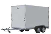 Anhänger Modelle mieten, Koffer Anhänger: „Kofferanhänger mieten 2000 kg, 3,0 × 1,5 m“